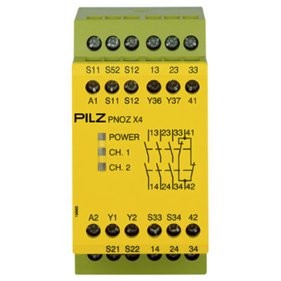 Modulo dell'uscita/input dello SpA dei relè di sicurezza di PILZ 774730 PNOZ